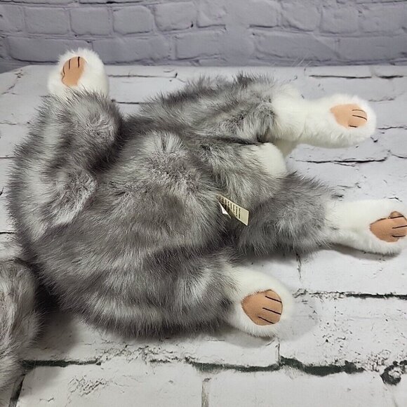 Folkmanis Timberwolf Full-Body Plush Hand Puppet Lifelike Gray Wolf Storytelling - Picture 7 of 11